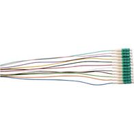 Fibre Pigtails OM3 50um 12-Fibre LC | 900um | High Performance & Durable | 12 Pack by MSS