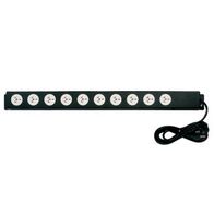 Power Rail Vertical 10 Way 10AMP | Ideal for Home & Office | Compact Design by Power Rail