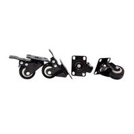 Heavy Duty Casters PK4 | 2 Brakes & 2 Without | Durable Design by R19