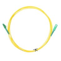 Fibre Patch Lead Singlemode 3 Metre | Yellow LSZH | 2mm Simplex Design by MSS