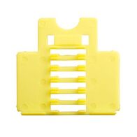 Fibre Splice Holder 6 Fibres | 2.6-2.8MM | Durable Yellow Design by Matchmaster