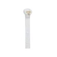 PA 6.6 C/TIE 80N 92X2.3MM WHITE 1000PK
