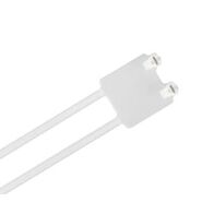 Cable Tie Ty-Rap Identification (ID) Double Tab 184 x 4.8mm Natural