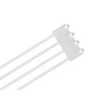 Cable Tie Ty-Rap Identification (ID) Quad Tab 184 x 4.8mm Natural
