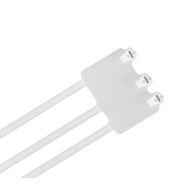 Cable Tie Ty-Rap Identification (ID) Triple Tab 184 x 4.8mm Natural