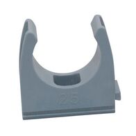Conduit U Clip 25mm Grey