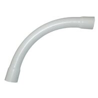 Fitting Sweep Bend 90 Degree Communications 20mm White