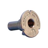 Earth Bond M12 boss with 1m of 70mm2 welded to 16mm Rebar