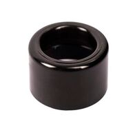 END CAP 28MM BLACK