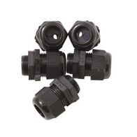 NYLON GLAND 9-18 WITH SOLAR INSERT 2x6MM