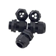 NYLON GLAND 9-18 WITH SOLAR INSERT 3x7MM