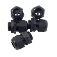 NYLON GLAND 9-18 WITH SOLAR INSERT 4x6MM