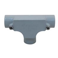 Fitting Inspection Tee PVC 20mm Grey