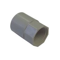 Female Threaded Coupler 20mm Grey