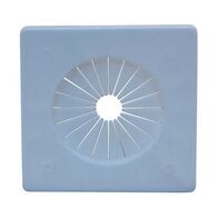 Cover Flange PVC Universal White