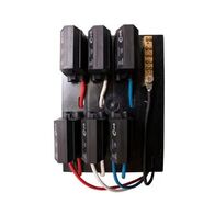 6 FusePanel Supply Pillars Slotted wired