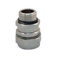 PLIABLE STRAIGHT BRASS CONNECTOR 40MM