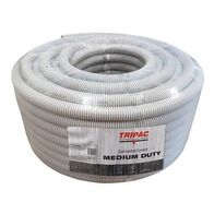 Tripac Medium Duty PVC Corrugated Conduit Grey 16mm X 10m