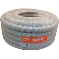 Tripac Medium Duty PVC Corrugated Conduit Grey 40mm X 25m
