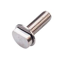 D-Head Bolt Set OF 4 C/W Captive Washer