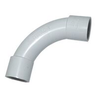Standard Bend Fitting PVC 25mm White