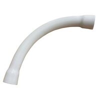 Sweep Bend 90 Degree Fitting 20mm Grey