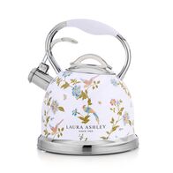 Stove Top Kettle 2.5L | Food Grade Stainless Steel | Fast Cooling Handle & Whistling Sound | Elveden White by GAF