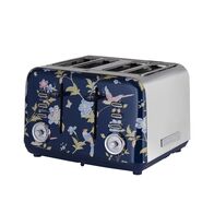 4 Slice Toaster Elveden Navy | 7 Variable Toast Settings | Self-Centring Mechanism | Wide Rack by GAF