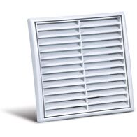 Fixed Grille 200 mm Duct Size | 227 mm Width | 198 mm Height | Allvent