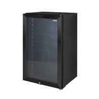 Beverage Cooler 98L Capacity | Internal Fan & Adjustable Racks | Black by GAF
