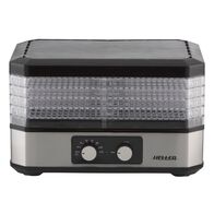 Manual Food Dehydrator | 350W Power | Adjustable Height & Easy Clean | 180°F Max by GAF