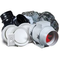 Heat Transfer Kit 2 | DF150 In-line Fan | 153 L/s Airflow | 50 dBA Noise Level | by Allvent