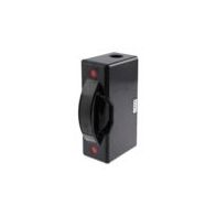 200A Front Connected Fuse Holder | IP20 Rated | Easy Installation | Black by Eaton