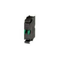 M22 Contact Element with Cage Clamp | 1 Normally Open Contact | Front Fixing Design | 24V/220-240V by Eaton