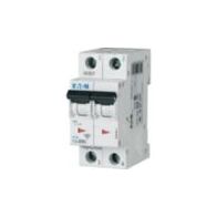 Miniature Circuit Breaker 2 Pole 40A | Tripping Characteristic C | 6 kA Switching Capacity | IP20 by Eaton