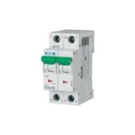 DC Miniature Circuit Breaker 2-Pole 6A | Tripping Characteristic C | IP20 Rated by Eaton