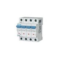4 Pole Miniature Circuit Breaker 20A | Tripping Characteristic C | 10 kA Switching Capacity | IP20 by Eaton