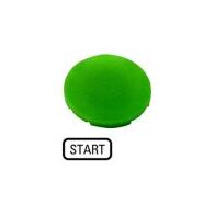 M22 Green Start Button Plate | Compact Size | Durable for Industrial Use | Eaton