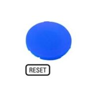 Eaton M22 Reset Button Plate | Flat Blue Design | Compact Size | Durable for Industrial Use by Eaton