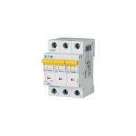 3-Pole Miniature Circuit Breaker 25A | Tripping Characteristic C | 6 kA Switching Capacity | IP20 by Eaton