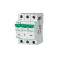 Miniature Circuit Breaker 3 Pole 6A C Curve | 6 kA Switching Capacity | IP20 Protection by Eaton