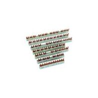 Insulated Four-Pole Busbar | 80A Uninterrupted Current | 25kA Short-Circuit Rating | 8 Modular Spacings by Eaton