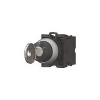 Key Operated Switch | 2 Positions | Titanium Bezel & NC/NO Contacts | Eaton