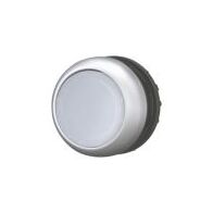 Illuminated Pushbutton Actuator | Momentary Action | Flush Mount Design | Titanium Bezel by Eaton