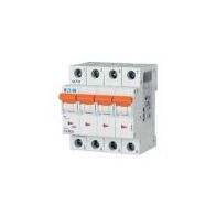 4-Pole Miniature Circuit Breaker 63A | Tripping Characteristic C | 10kA Switching Capacity | IP20 by Eaton