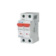 2-Pole DC Miniature Circuit Breaker | 10A Rated Current | 6kA Switching Capacity | IP20 by Eaton