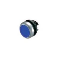 Illuminated Push Button Switch | Maintained Operation | Blue Color | Titanium Bezel by Eaton