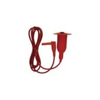 Line Probe with Alligator Clip | 3m Length | Red Color & Compatible with Model 3128 by Eaton