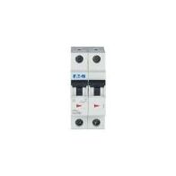 Miniature Circuit Breaker 2-Pole 10A | C Curve | 15 kA Breaking Capacity | IP20 Protection by Eaton