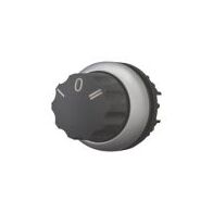Eaton M22 Rotary Selector Switch | Momentary Action | 3 Positions | Titanium Bezel by Eaton